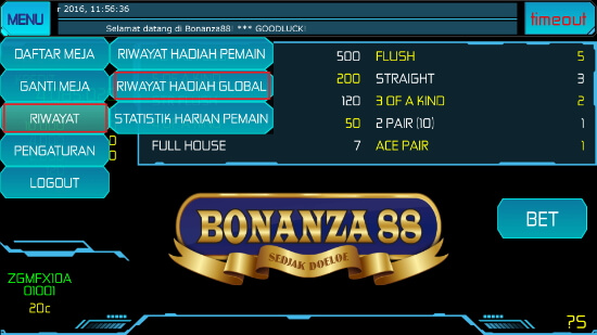 Screenshot permainan bola tangkas android Bonanza88 21