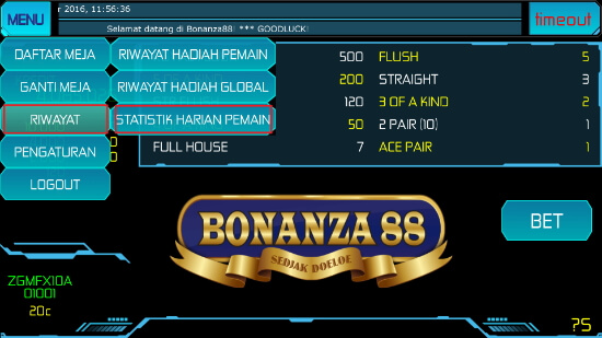 Screenshot permainan bola tangkas android Bonanza88 23