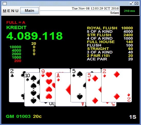 Screenshot permainan bola tangkas desktop Bonanza88 12