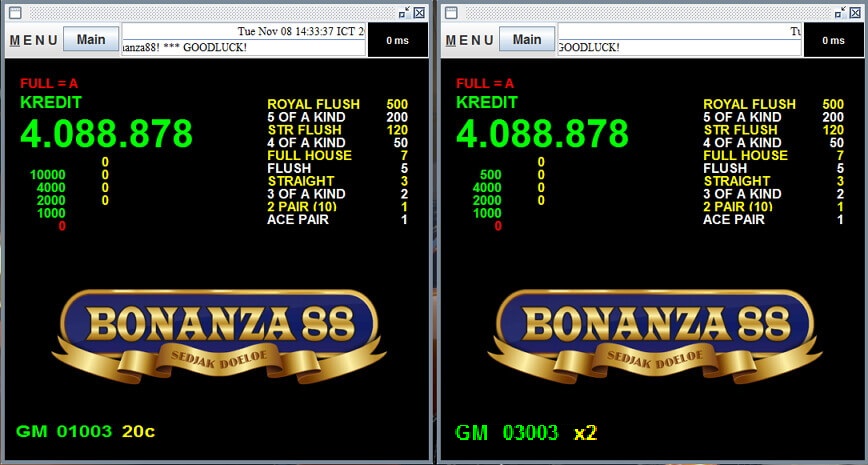 Screenshot permainan bola tangkas desktop Bonanza88 22